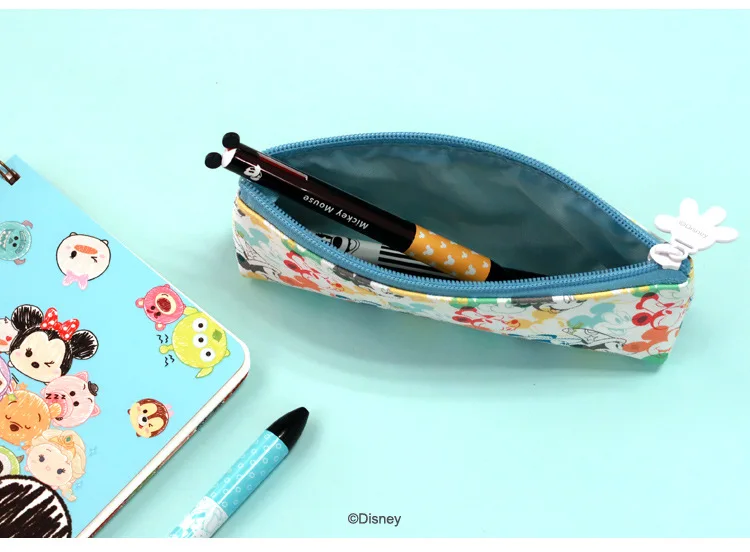 Дисней Микки Маус портативная ручка карандаш мультфильм сумка мультфильм хранения водонепроницаемый мальчик дети ученик начальной школы подарок