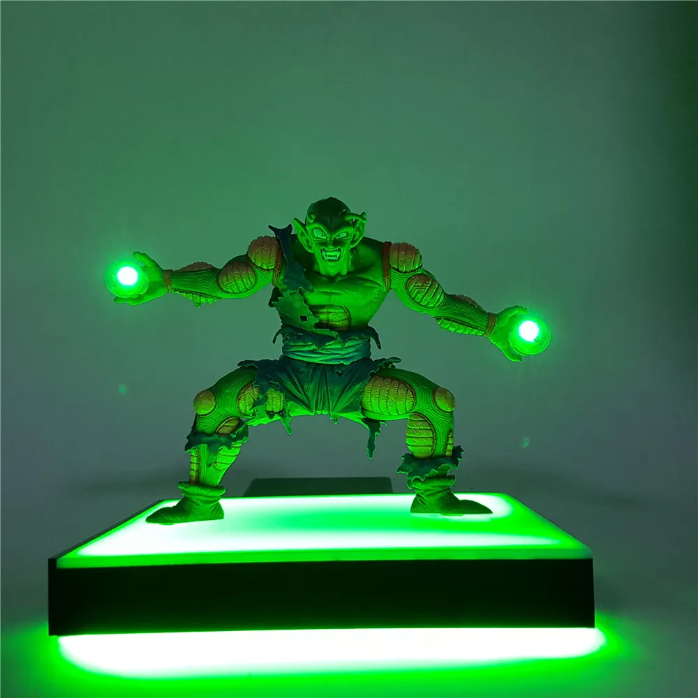 

Piccolo Dragon Ball Kamehameha Led Night Lamp Dragon Ball Z Super Piccolo Figure PVC Model Action Figure Anime Toys