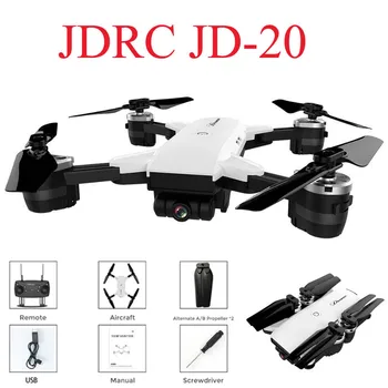 

JDRC JD-20 JD20 WIFI FPV With 2MP Wide Angle Camera High Hold Mode Foldable RC Quadcopter RTF Selfie Drone VS Visuo XS809HW E58