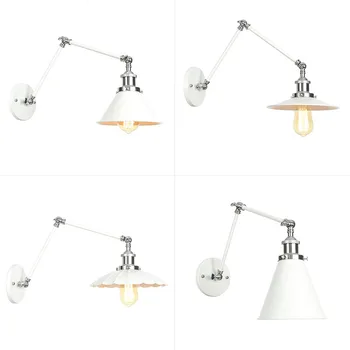 

White wall sconce