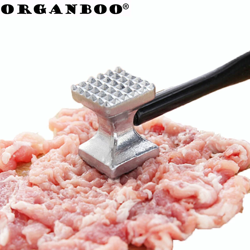 Multifunction Zinc Alloy Kitchen Double Side Steak Mallet Meat