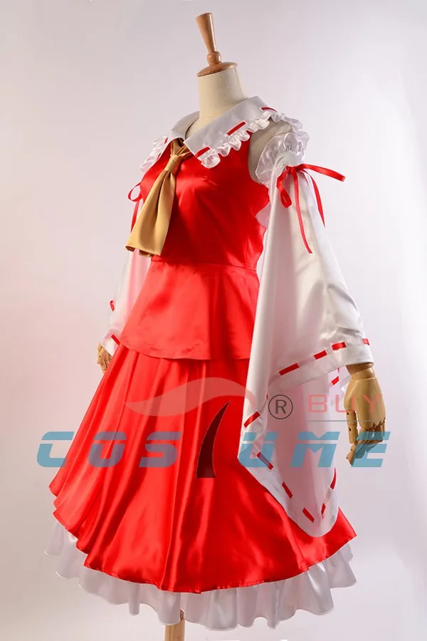Косплей Костюм Touhou Project Reimu Hakurei для женщин аниме вечеринка костюм на Хэллоуин|cosplay