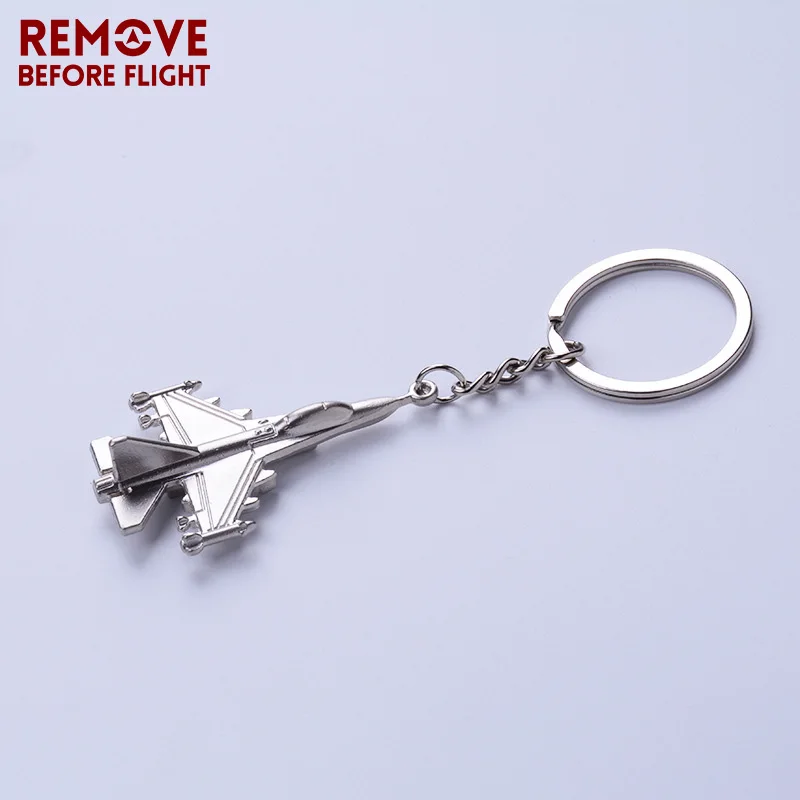 Remove Before Flight Helicopter Shaped Key Ring Chain for Aviation Gifts Creative Metal Plane Keychain Brand Jewelry Key Chains2