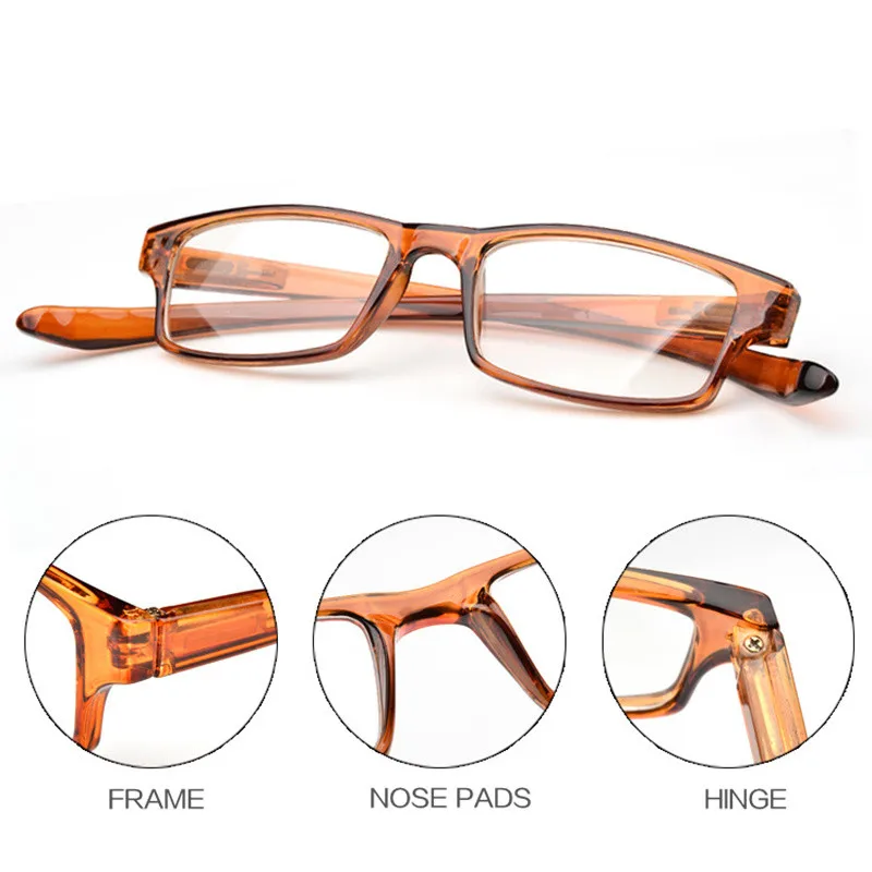Kaleidoscope Glasses Unisex Reading Glasses Hanging Carry Ultralight