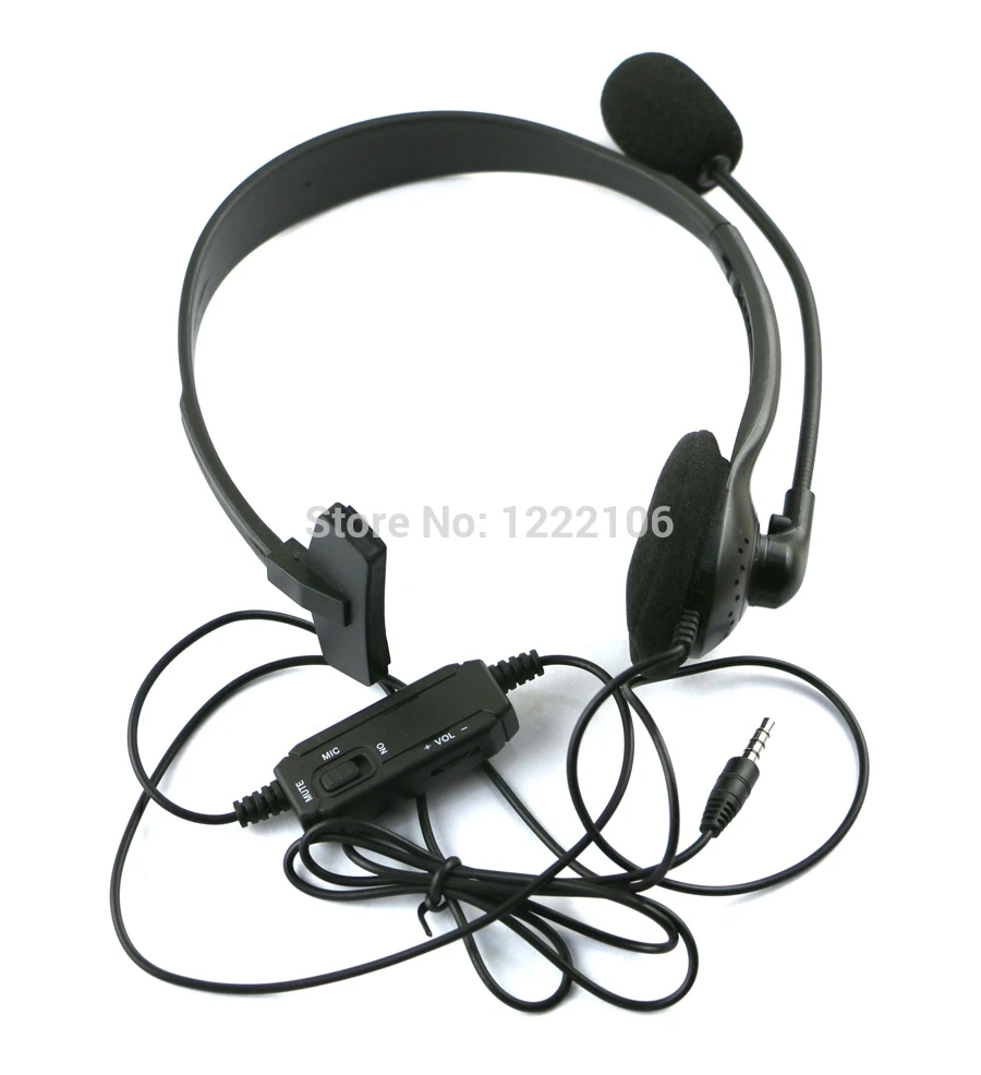 ChengChengDianWan 2pcs lot New for PS4 unilateral Headset Headphone with Mic Microphone Earphone Gaming Headset