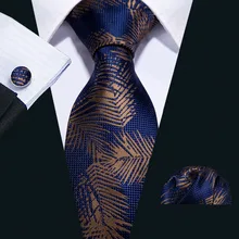 8,5 см модный темно-синий мультяшный шелковый галстук набор для мужчин свадебный подарок для жениха Барри. Ван дропшиппинг галстук носовой платок FA-5011