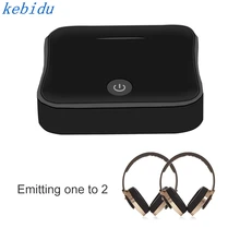 Kebidu Bluetooth 2 в 1 оптический Toslink 3,5 мм AUX SPDIF Aptx HD адаптер 5,0 стерео аудио передатчик приемник для ТВ наушников