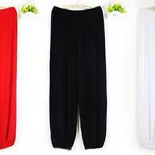 Унисекс, мужские и женские штаны из бамбукового волокна, штаны для тайцзи, штаны для единоборств, штаны для кунг-фу, спортивные штаны высокого качества