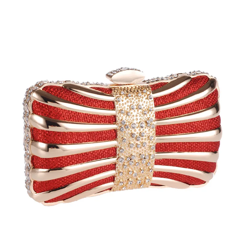 

women's Clutch Bag High end alloy drilling night party Bao Ruili bags for women 2018 fashion European and American women's bag