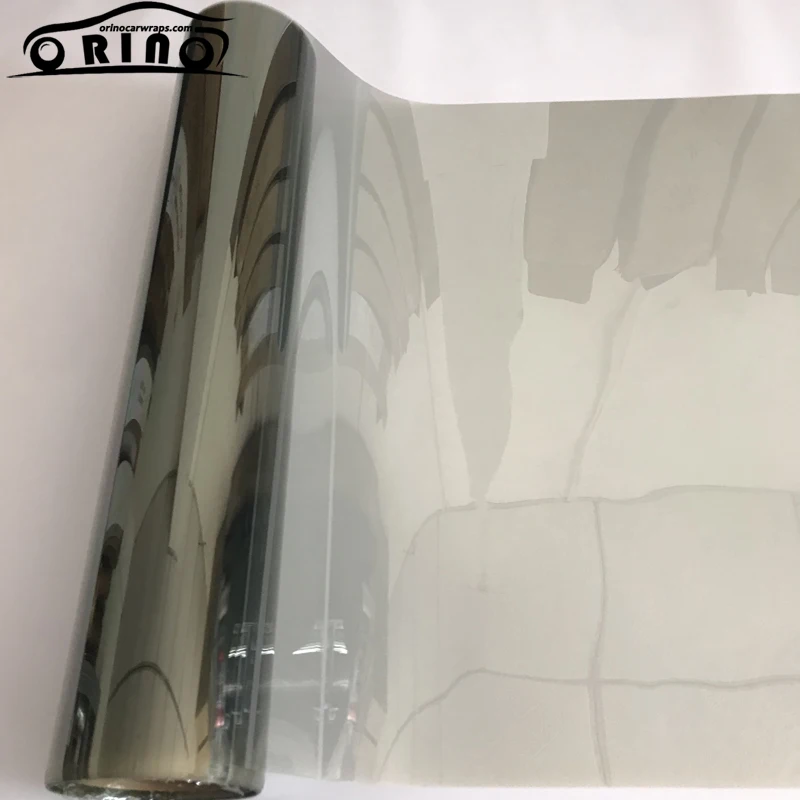 50x200/300/500CM Gray Car Window Tint Film Front Side Glass Window Film VLT 70% Car Auto House Solar Protection