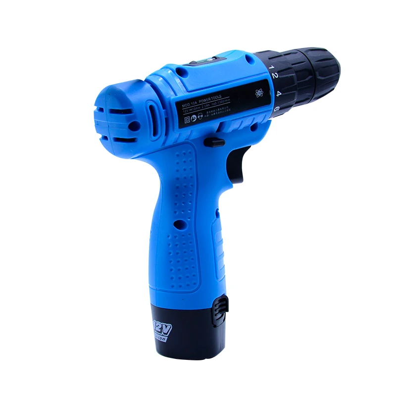 

New arrival 12V Electric Drill Single speed Power Tools Electric Screwdriver Lithium Battery Cordless Drill Hand Tools