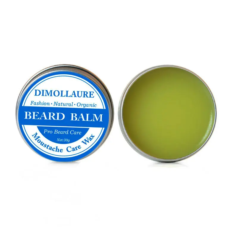 Dimollaure; Бальзам для бороды борода кондиционер Pro рост бороды органический воск для усов пчелиный воск увлажняющий сглаживание ухода за