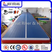 8MX2MX0.2M inflatable air track /gym mats for training with fedex shipping(blue)