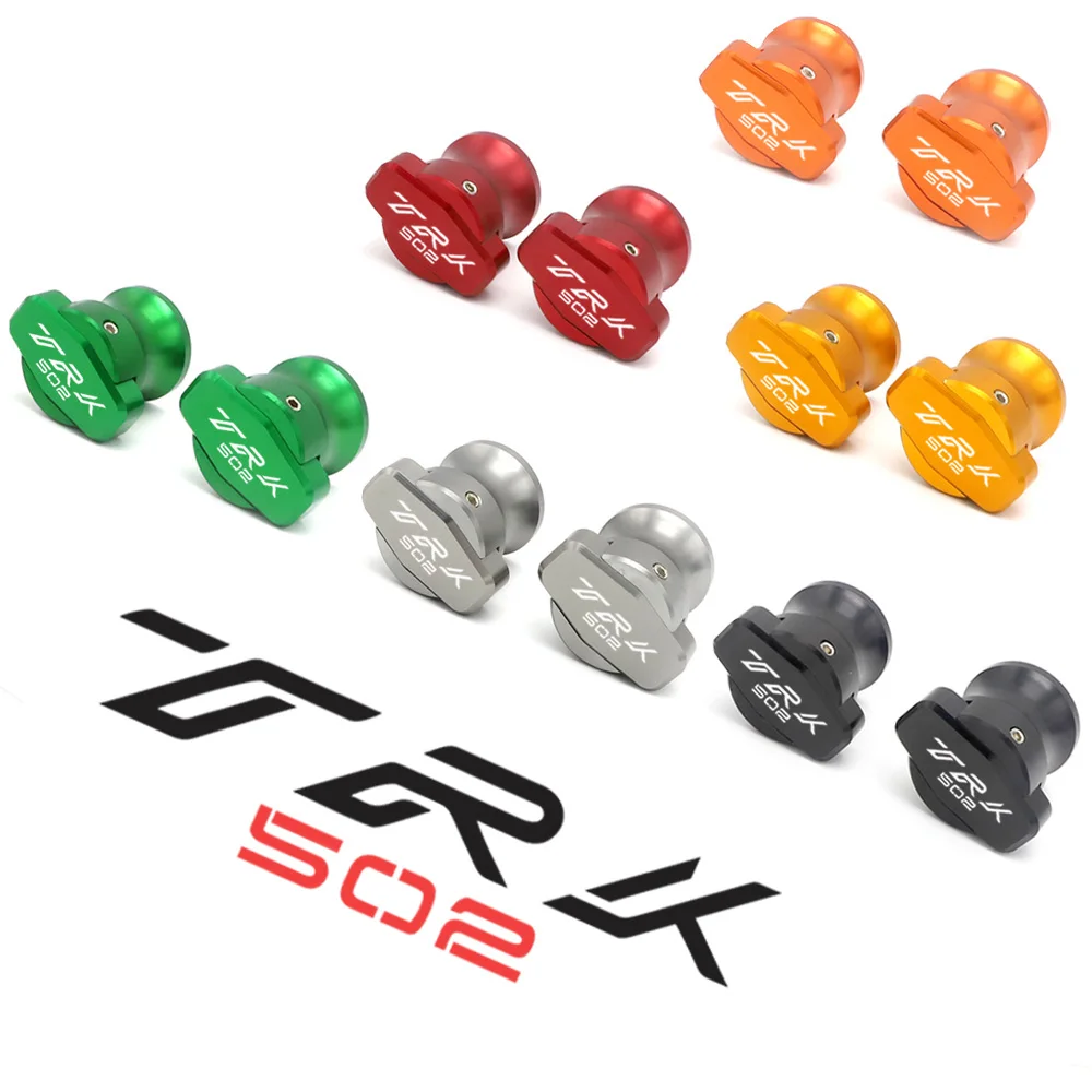 

Motorcycle Accessories TRK 502 Swingarm Spools Slider For BENELLI TRK502 TRK 502 Screws M6 CNC Aluminum Moto Parts 2016 2017