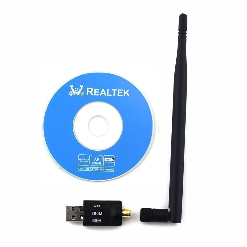 2 4 ГГц 300 Мбит/с USB Wifi адаптер 0 Беспроводной сетевая карта антенна для Windows XP/Vista/7