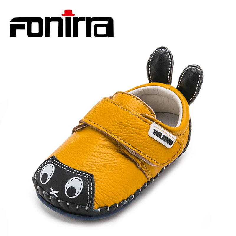 

Fonirra Children's Cute Cartoon Solid Casual Genuine Leather Shoes Baby Comfortable First Walker Boys&Girls Casual Shoes 241