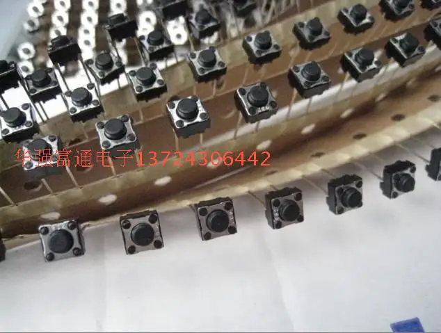 

20PCS/LOT Imported Japanese HDK touch switch 6*6*5 microswitch 2 pin point touch switch facsimile press switch