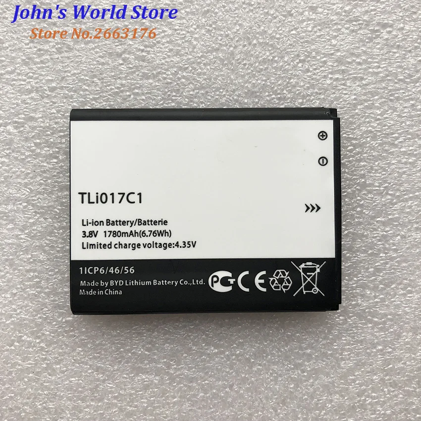 Новый 3 8 V 1780 мА/ч TLi017C1 для Alcatel OneTouch PIXI 4 5 &quot5019D 5017D 5017A 5017X 5017 5027B