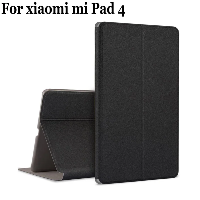 For Xiaomi Mi Pad 4 Original Case Cover MiPad Leather shell Ultra Thin With Tablet PC+PU Holder Pad4 flip cases | Мобильные телефоны