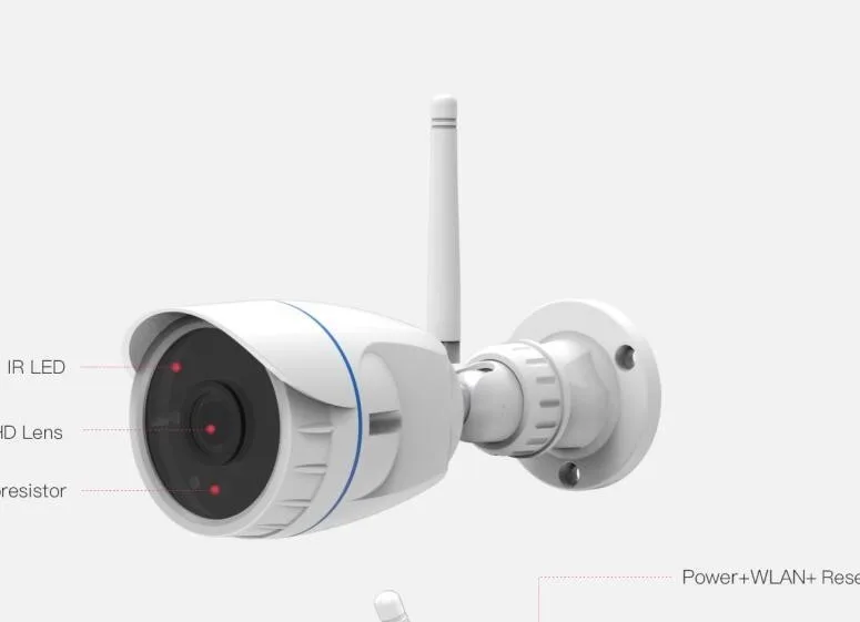 1080P 2MP IP Camera Wifi Outdoor Camera IP66 Waterproof Security Surveillance Camera IR-Cut CCTV Bullet IP Camera C17S