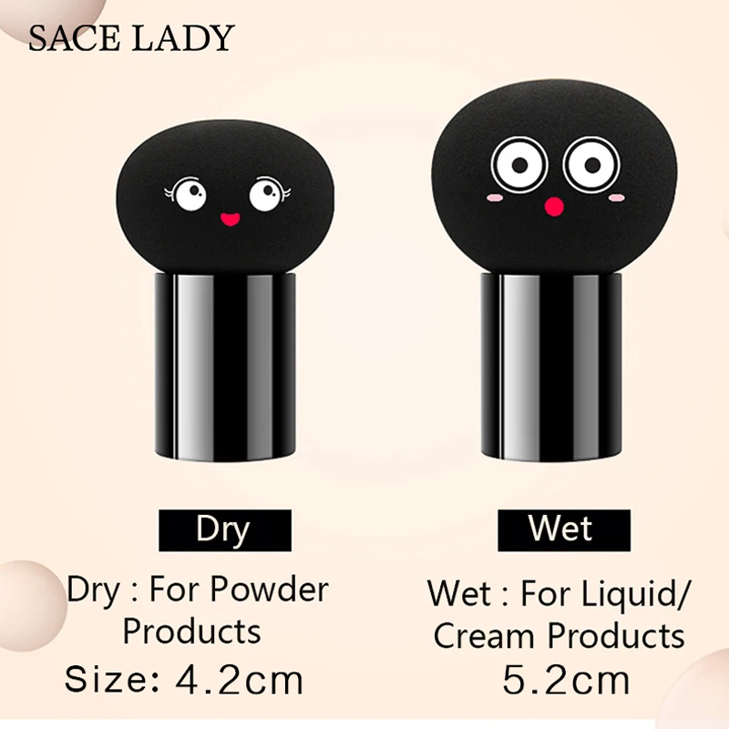 SACE LADY косметический спонж для макияжа блендер губка для тонального крема сухое влажное использование макияж Капля воды Гладкий инструмент профессиональная пуховка