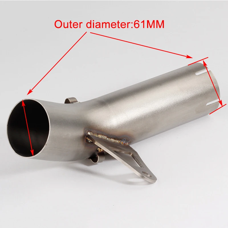 For BMW S1000RR S1000 RR 2010-2016 Motorcycle Muffler Exhaust Middle Pipe Mid-section Tube 304 Stainless Steel S1000RR Connects (1)