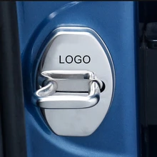 4x крышка замка двери из нержавеющей стали для VW Polo VW Golf 7 6 5 Passat B5 B6 Tiguan R Line автомобильные аксессуары