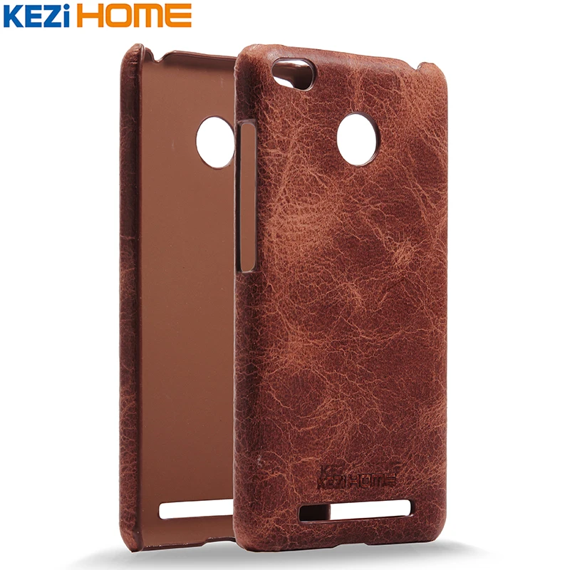 For Redmi 3 Pro case,Retro Genuine Cow Leather Hard Back Case Cover For Xiaomi Redmi 3 Pro / Redmi 3s Phone cases