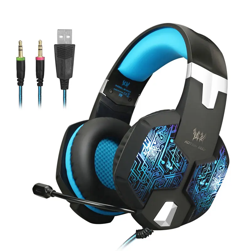 Computer Game Earphone Headphone Gaming Headset Microphone PC Earphone