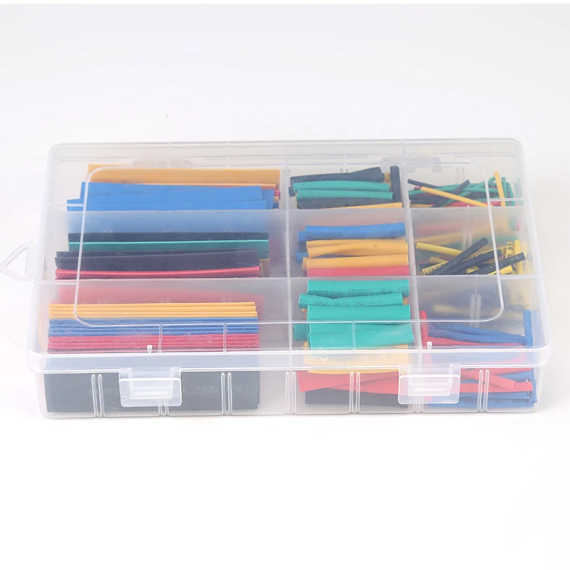 

328Pcs/box Heat Shrinkable Tube Thermoretractile Tubing For Electrical Cables Sleeve Wire Protector Drop Shipping Set