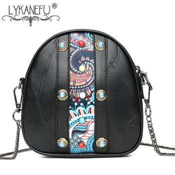 

LYKANEFU Soft Sheepskin Genuine Leather Bags for Women Messenger Bags Small Purse Ladies Leather Crossbody Bag Bolsa Feminina