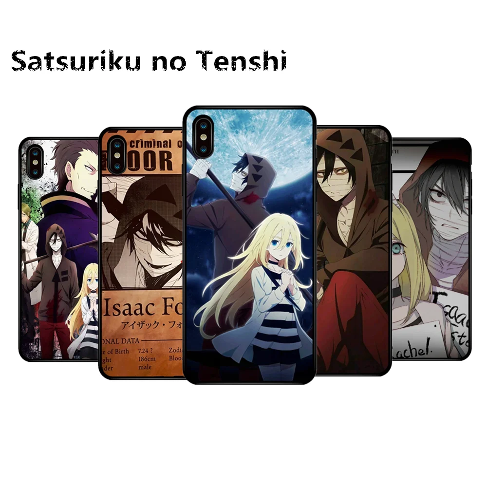 Чехол Satsuriku no Tenshi с ангелами смерти для Iphone XR XS X 6 7 8 Plus Oppo VIVO HUAWEI XIAOMI | Дом и сад