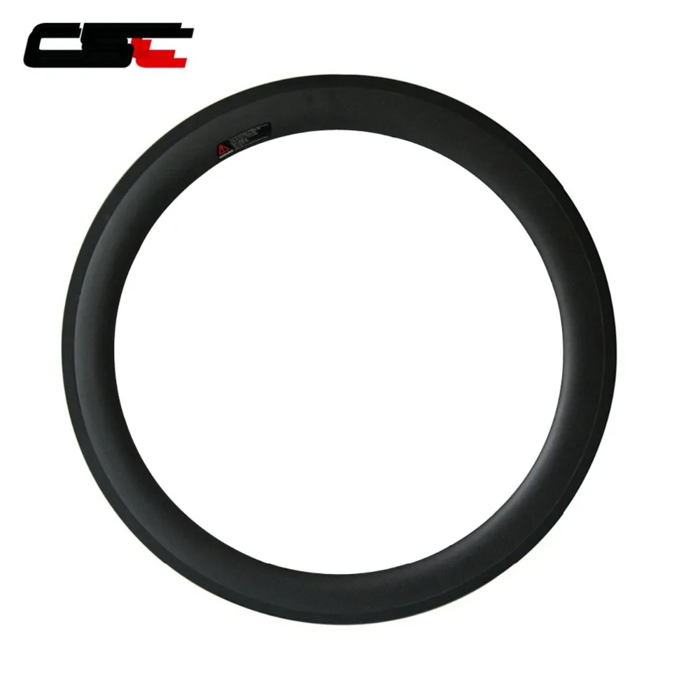 700C Front or Rear Carbon Road Rim Clincher Or Tubular 23mm/25mm Width 24mm/38mm/50mm/60mm/88mm
