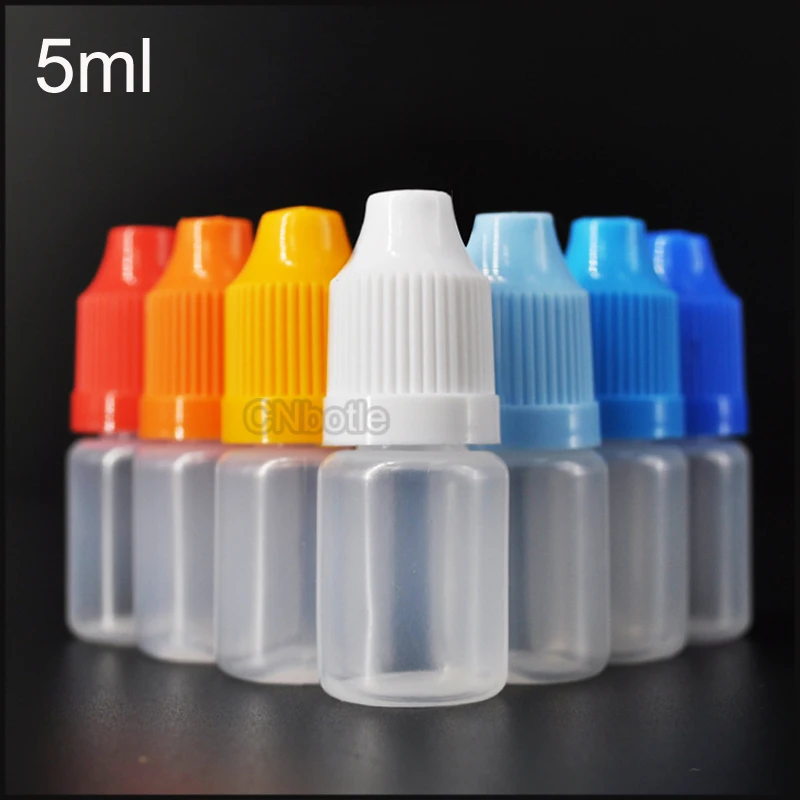 5ml LDPE Empty Plastic Eye Drops Bottle