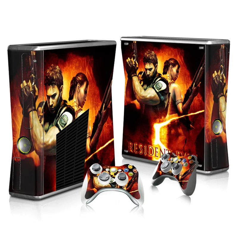 

Customizable for xbox 360 slim Skin Stickers Custom made Personalized Decal