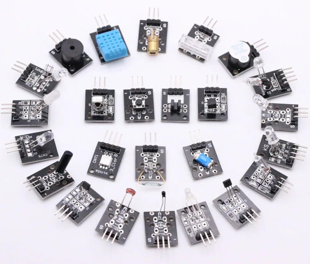 37 в 1 набор датчиков для высококачественных стартеров Fo работает с официальной доской для arduinp