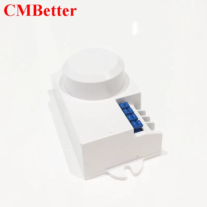 Newest 110VAC-130VAC 360 degree Microwave Sensor Light Switch Auto Induction Microwave Motion Sensor detector Free ship CM026 (9)