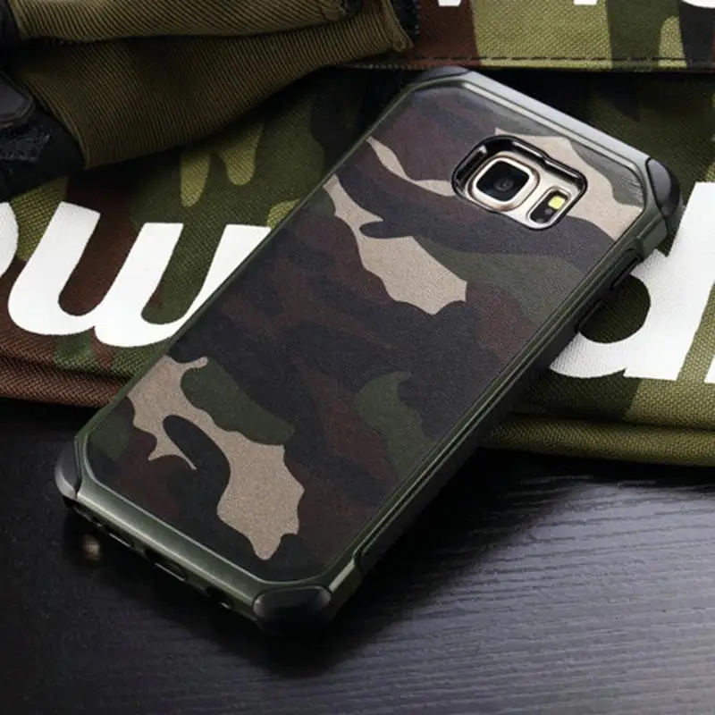 * Note5 Army Camo Camouflage Hard Back Cover for Samsung Galaxy Note 5 J2 E5 A9 S7 Edge J1 J5 J7 J3 2016 A3 A5 A7 2017 Cases