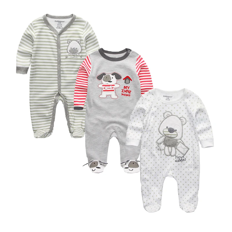 Summer 2017 Newborn Baby Girl Boy Clothes Baby Rompers ...