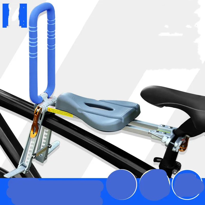 Mountainous Bike Children's Seat Front Portable Folding Bicycle Quick Disassembly Bicycle Baby Safety Seat