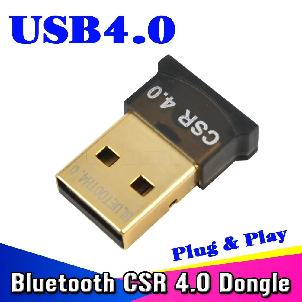 Kebidu мини USB Bluetooth адаптер V4.0 Двойной режим беспроводной ключ адаптер EDR USB2.0 3 Мбит/с для Windows 7 8 10 XP Vista