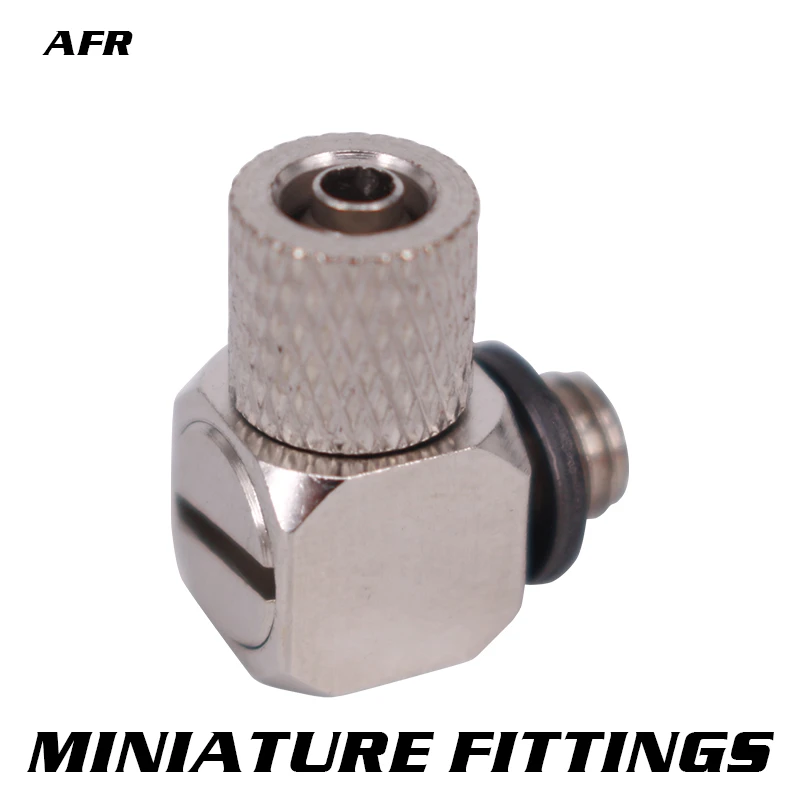 Miniature Fittings M3hl4 M3hl6 Pl Male Thread M3 Tube 4mm 6mm