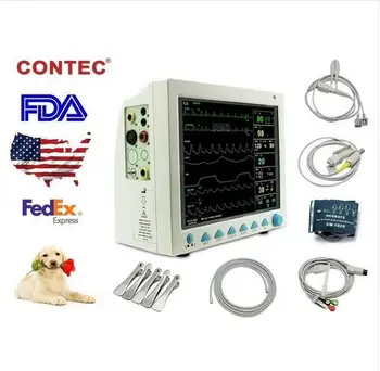 

CE,CONTEC,EMS Free shiping NEW CMS8000-VET Vital Signs Veterinary patient monitor 6 arameters