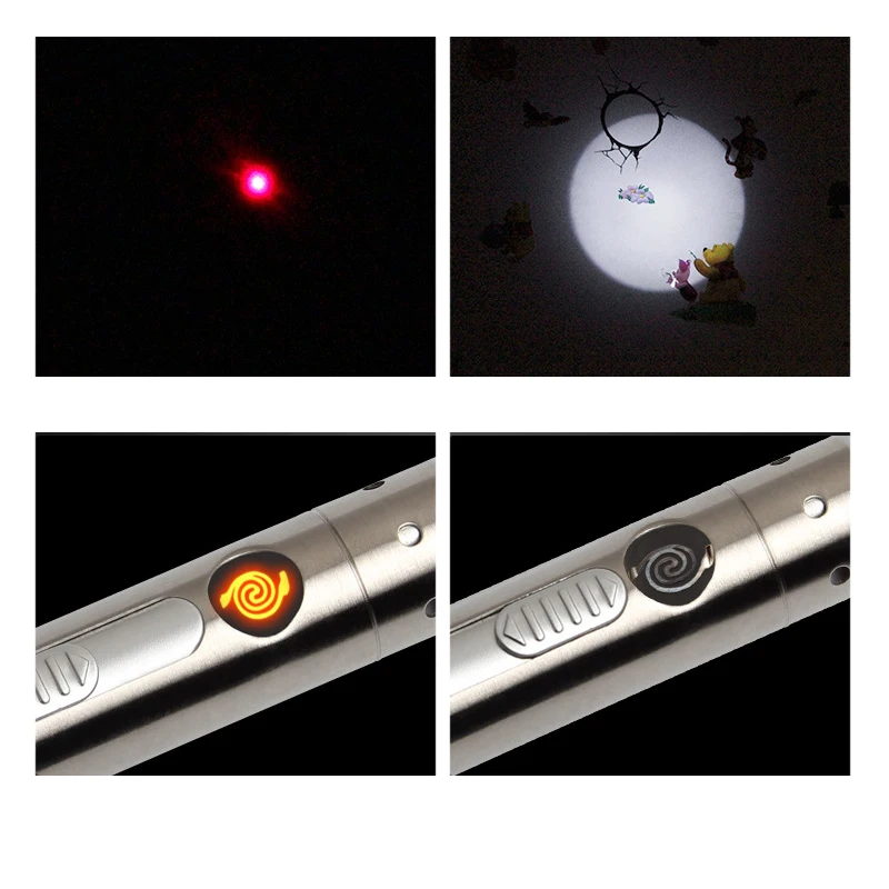 3 in 1 Outdoor Mini LED Flashlight + Cigarette Lighter + Infrared Light USB Charging Aluminium Alloy Torch High Power 3 in 1 Outdoor Mini LED Flashlight + Cigarette Lighter + Infrared Light USB Charging Aluminium Alloy Torch High Power