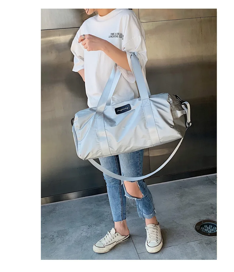 2019 Горячая многофункциональная сумка с разделителем для сухого и влажного фитнеса спортивная сумка для переноски багажа большое