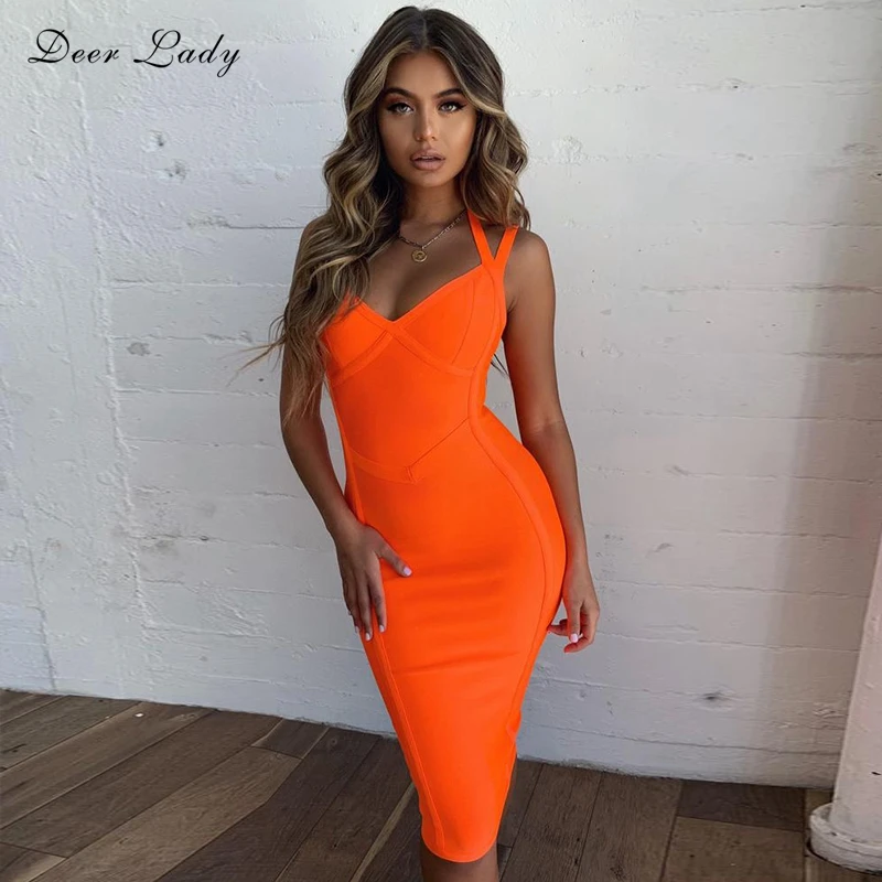Bandage Dress 2021 New Summer Robe 
