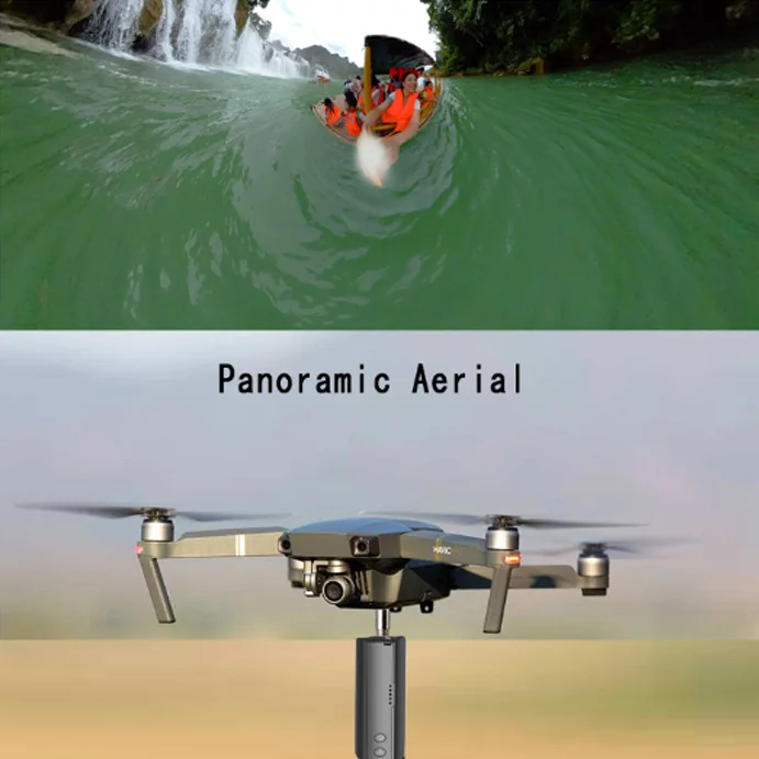 Наружная Спортивная камера 720 аэрофотосъемка 3D смотровая камера Vr панорамная камера 360 градусов