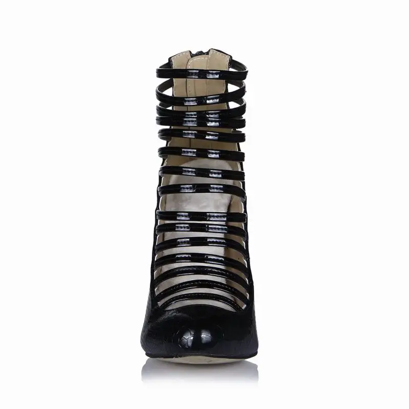 Chaussures Partie Taille La Hauts Femme Mode Femmes Zapatos Mujer Bottes Robe Black Sexy Zapatillas Plus Cheville Serpentine Botas Nouveau Talons 6mIYbyv7gf