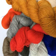 8*50 г/лот кашемировая пряжа высокого качества ручного вязания пряжа для ткачества свитер шарф