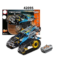 Newtoytechnic series the Remote-Controlled Stunt Racer Model Building Blocks set Compatible with 42095 classic toys 20096 Newtoytechnic series the Remote-Controlled Stunt Racer Model Building Blocks set Compatible with 42095 classic toys 20096